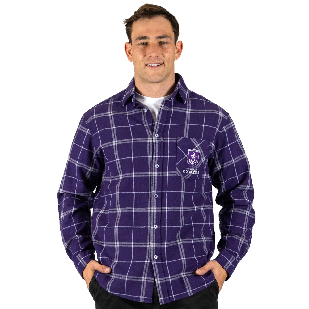 Fremantle Dockers Mustang Flannel Shirt