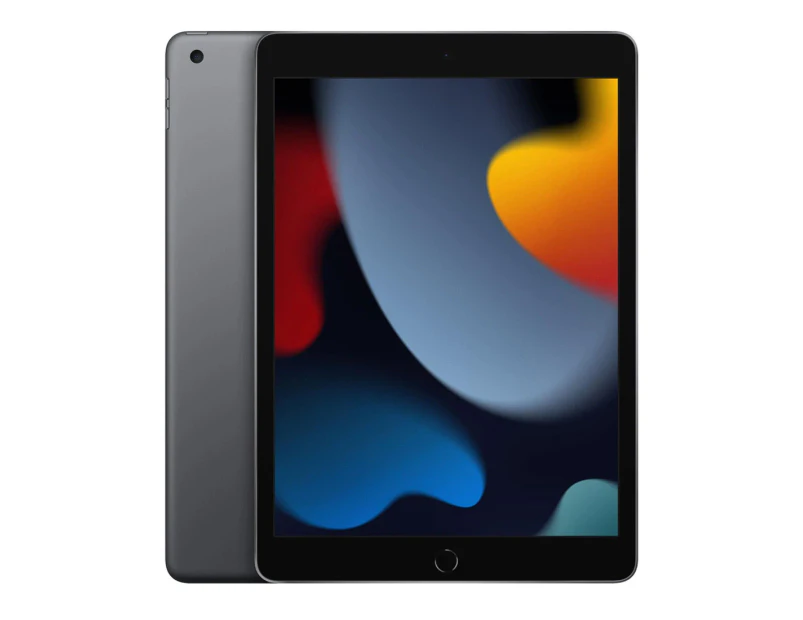 Apple iPad Wi-Fi 64GB (9th Gen, MK2K3X/A) ]- Space Grey