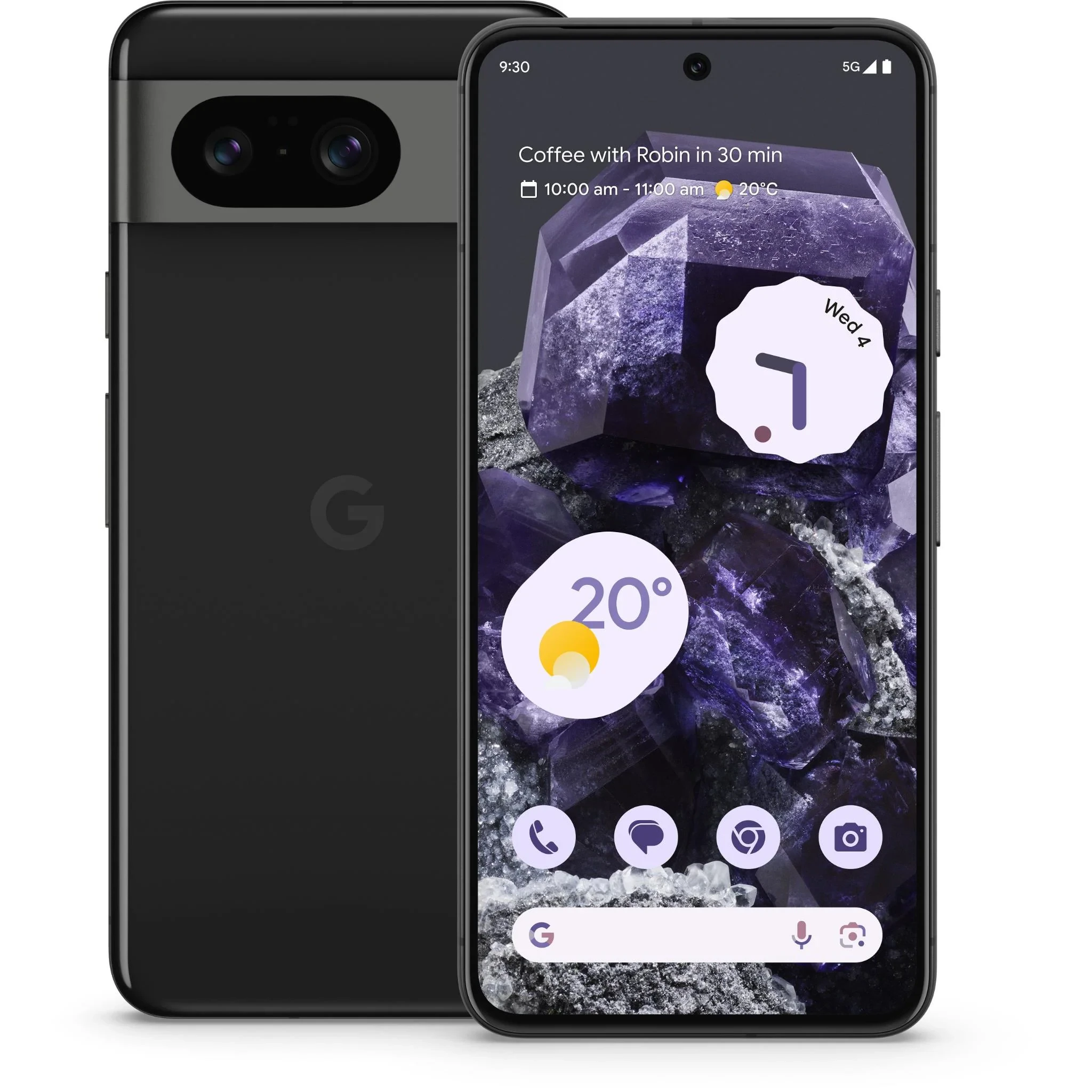 Google Pixel 8 5g 6.2 8gb/128gb Obsidian Black