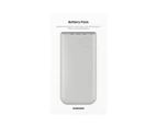 Samsung 45W Super FAST charging 3 x USB-C Port PD 20,000mAh Power Bank Battery Pack - Beige