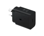 Samsung AC Charger 25W USB-C  (2024 GAN Model) - Black (No Cable)