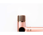 H2D 4-in-1 Ionic Magnetic Hair Dryer + Styler Styling Iron - Rose Gold