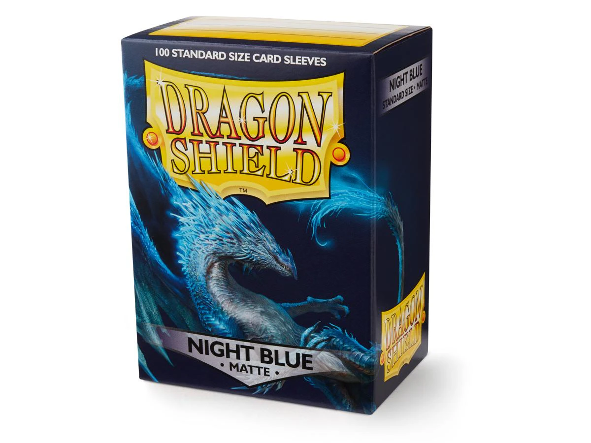 Dragon Shield Botan Matte Night Blue Sleeves 100 Pack