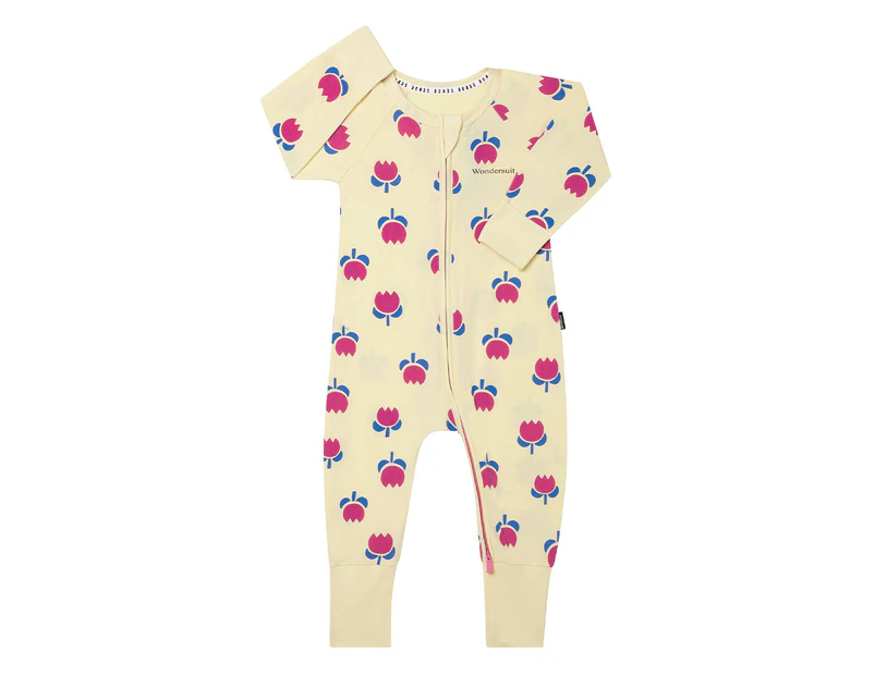 Bonds Baby Zip Wondersuit - Terrific Tulip