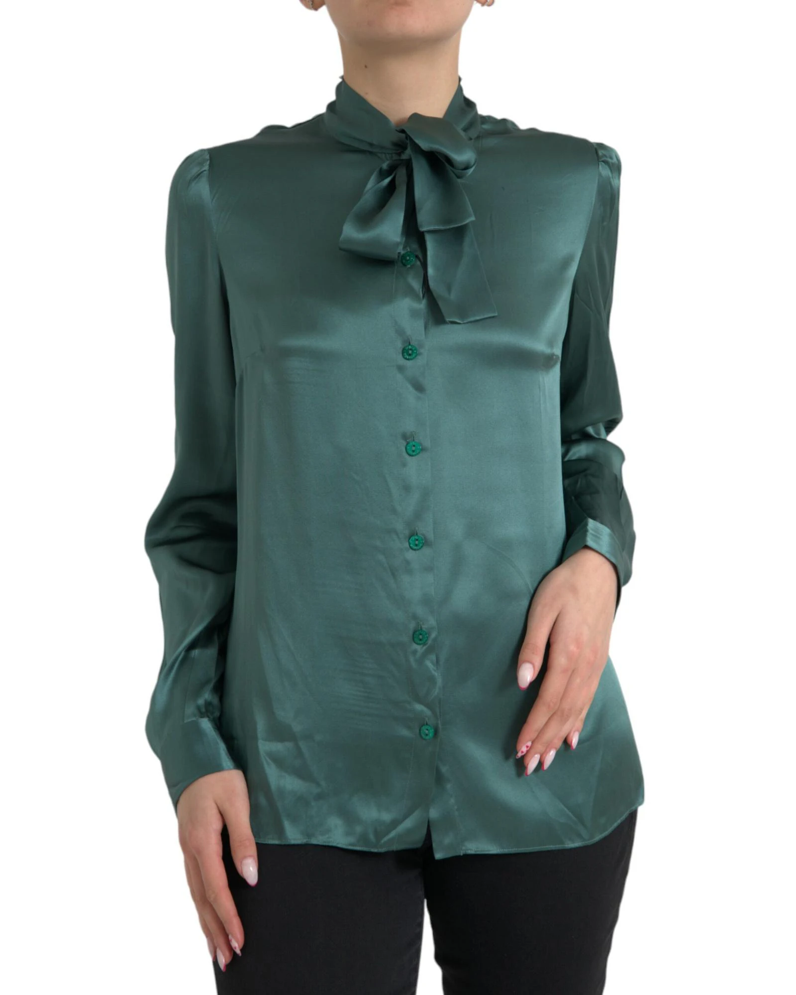 Silk Blouse Top