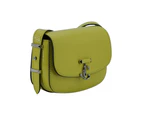 Patent Leather Small Shoulder Bag with Adjustable Strap and Magnetic Closure