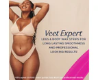 Veet Expert Legs & Body Wax Strips for Normal Skin 40pk