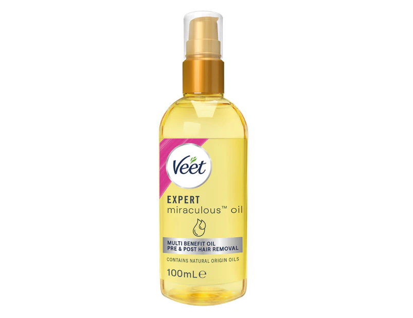 Veet Expert Miraculous Oil for Pre & Post Hair Removal 100mL