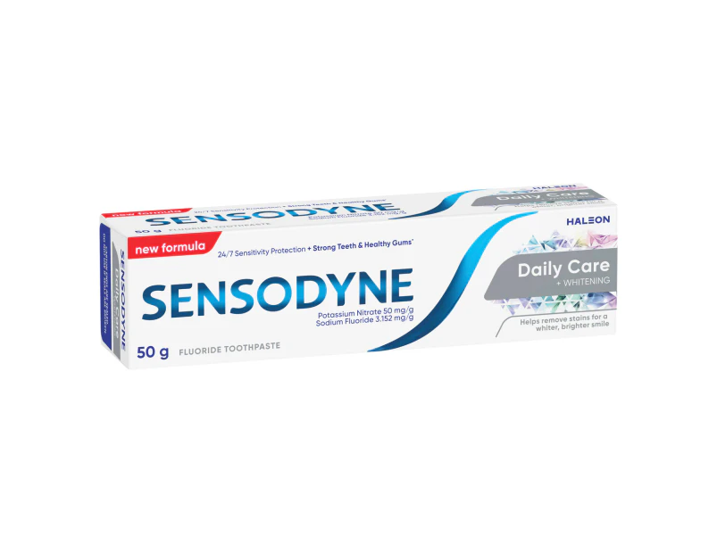 Sensodyne Daily Care + Whitening Sensitivity Toothpaste 50g