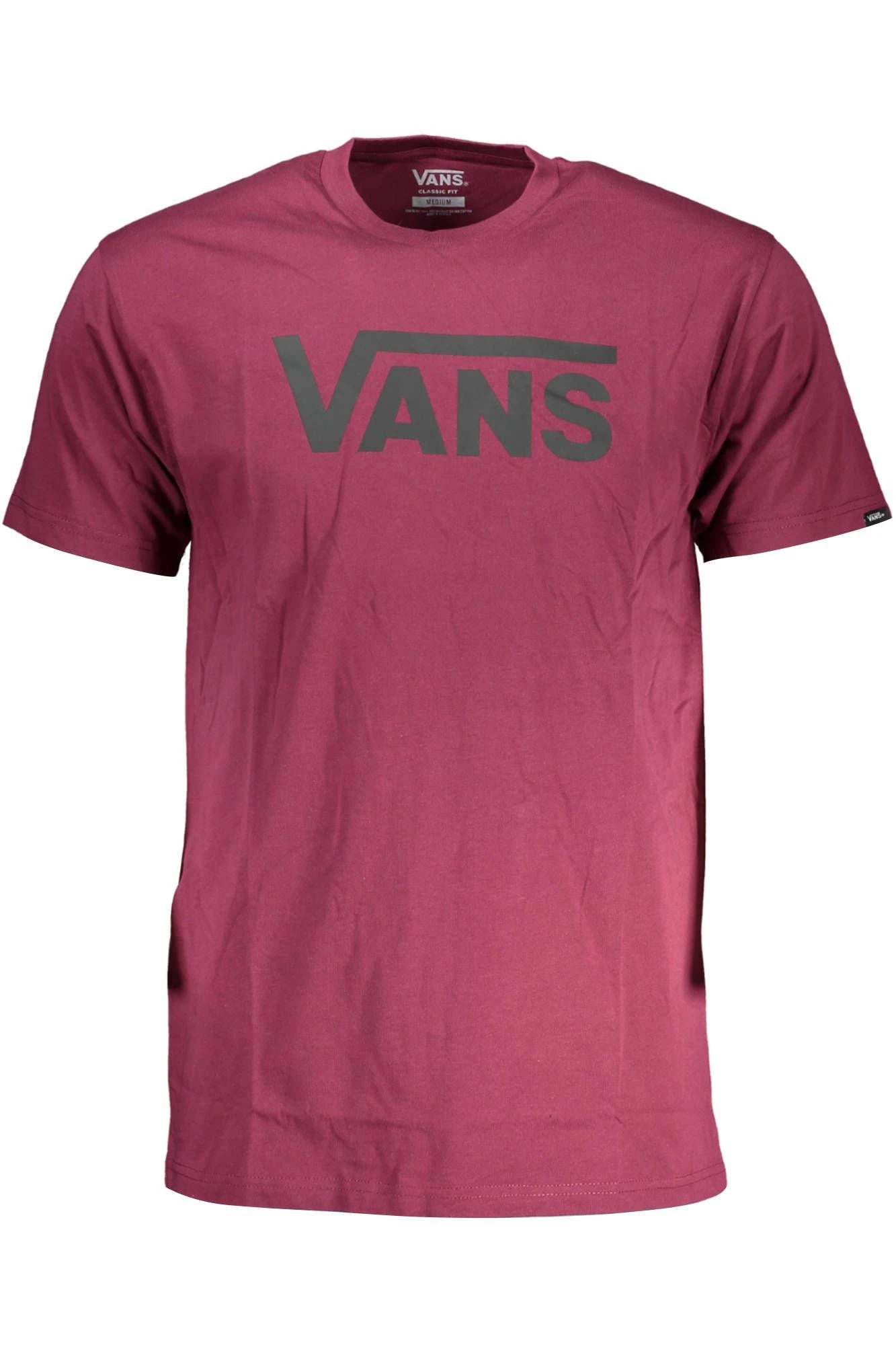 Vans Purple Cotton Men T Shirt