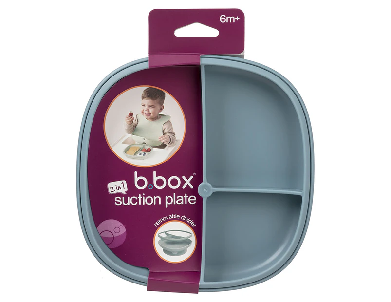 b.box 2-in-1 Suction Plate - Ocean