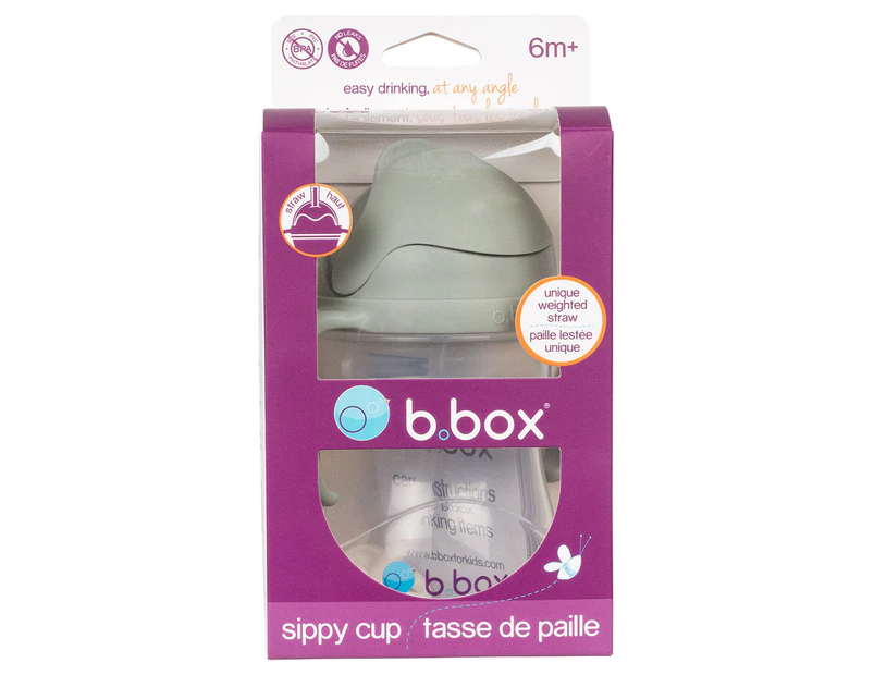 b.box 240mL Sippy Cup - Sage