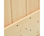 vidaXL Door NARVIK 80x210 cm Solid Wood Pine