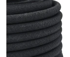 vidaXL Garden Soaker Hose Black 0.6" 50 m Rubber