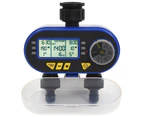 vidaXL Automatic Digital Water Timer with Dual Outlet