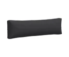 vidaXL Pallet Cushions 2 pcs Black Fabric