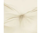 vidaXL Garden Bench Cushions 2pcs Cream White 200x50x7cm Oxford Fabric