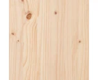 vidaXL Middle Sofa 120x80 cm Solid Wood Pine