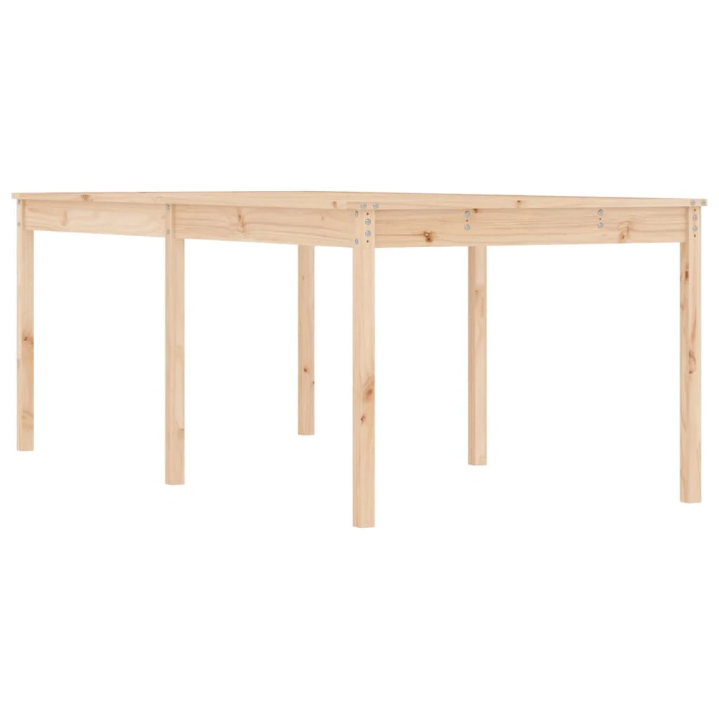 vidaXL Garden Table 203.5x100x76 cm Solid Wood Pine