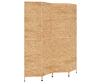 vidaXL Room Divider 4-Panel 163x180 cm Water Hyacinth