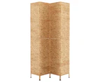 vidaXL Room Divider 4-Panel 163x180 cm Water Hyacinth