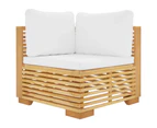 vidaXL 6 Piece Garden Lounge Set with Cushions Solid Wood Teak