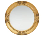 vidaXL Wall Mirror Baroque Style 50 cm Gold