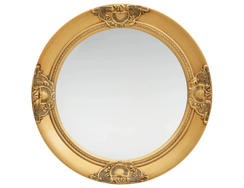 vidaXL Wall Mirror Baroque Style 50 cm Gold