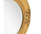 vidaXL Wall Mirror Baroque Style 50 cm Gold