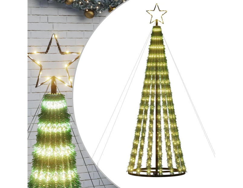 Christmas Tree Light Cone 275 LEDs Warm White 180 cm