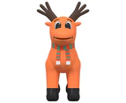 vidaXL Christmas Inflatable Reindeer with LEDs 400 cm