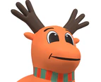 vidaXL Christmas Inflatable Reindeer with LEDs 400 cm