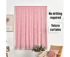 0.7X1.0M Self Adhesive Portable Blackout Curtains Easy To Install Bedroom Window