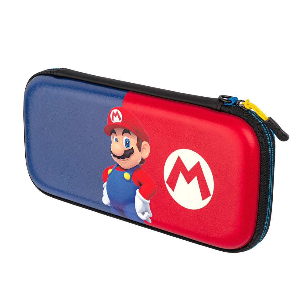 PDP Gaming Slim Deluxe Travel Case Colorblock Mario f/Nintendo Switch/Lite/OLED