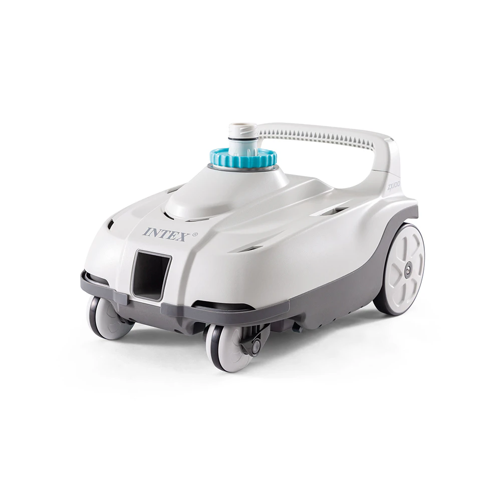 Intex ZX100 Automatic Floor Vacuum Cleaner For Above Ground Swimming Pool White