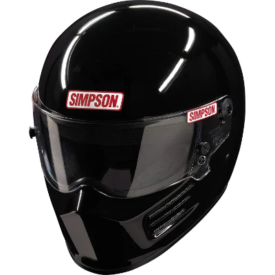 SIMPSON RACING HELMET BANDIT FULL-FACE SA2020 GLOSS BLACK MEDIUM - SI7200022