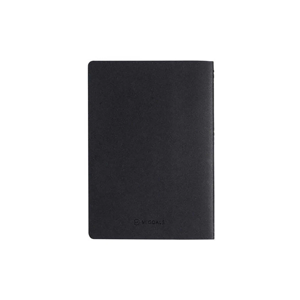 MiGoals Get Sh*t Done Soft Cover A5 Writing Notebook Stationery Minimal Black