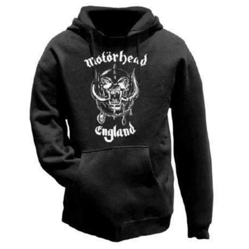 Motorhead Unisex Pullover Hoodie: England