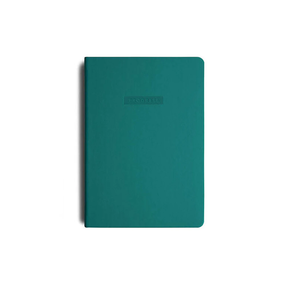 MiGoals Progress Soft Cover A5 Writing Journal/Notebook Office Stationery Teal