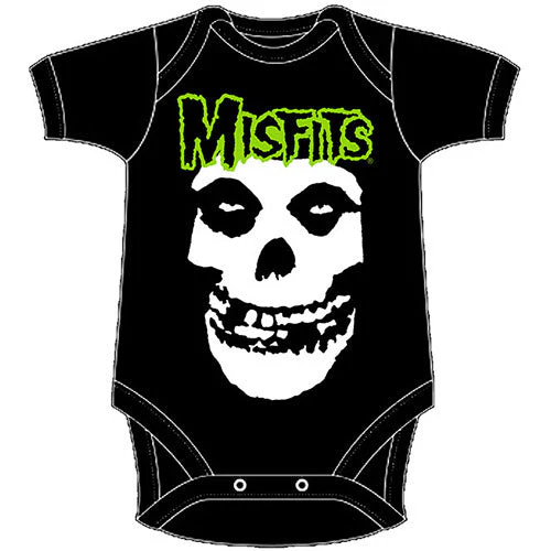 Misfits Kids Baby Grow: Skull & Logo