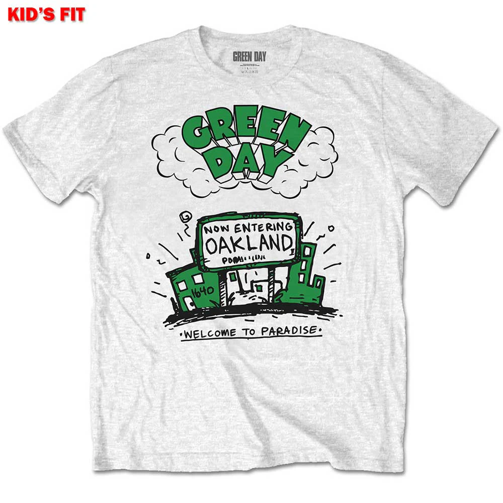 Green Day Kids T-Shirt: Welcome to Paradise