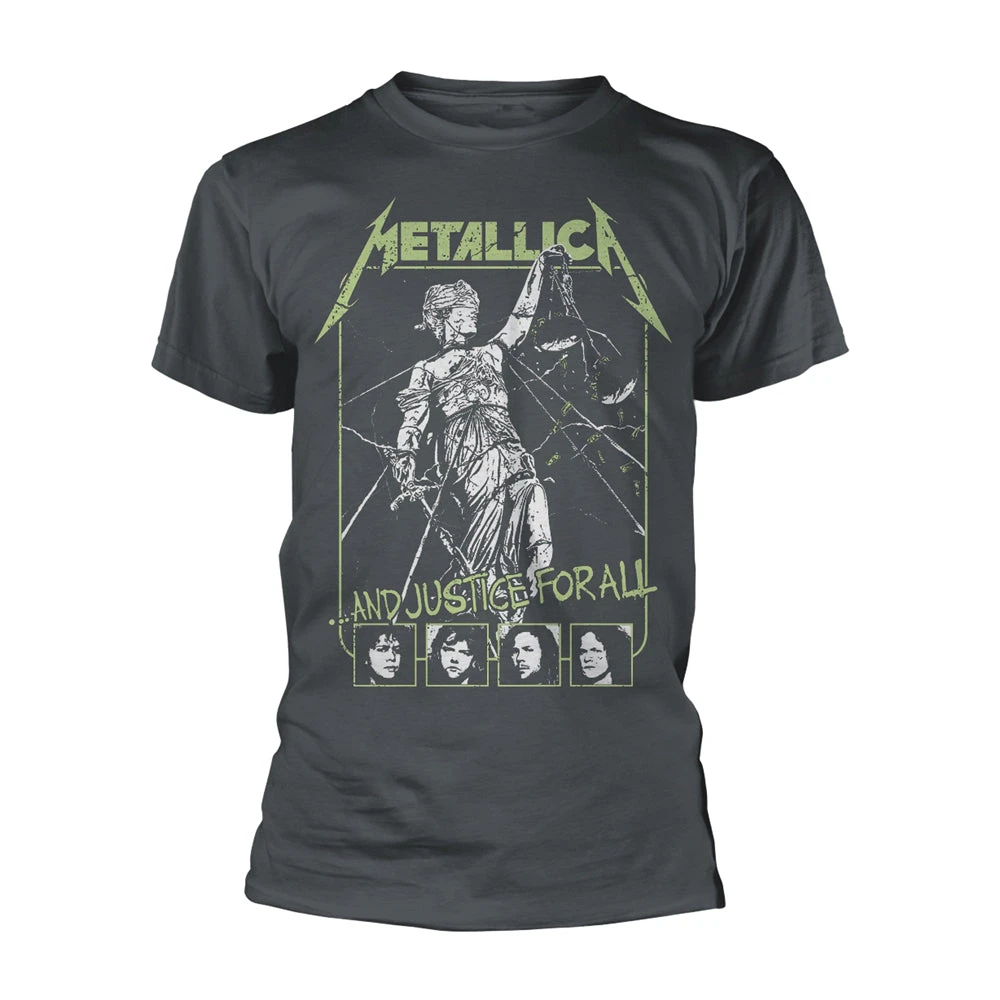 Metallica | Official Band T-shirt | Justice For All Faces