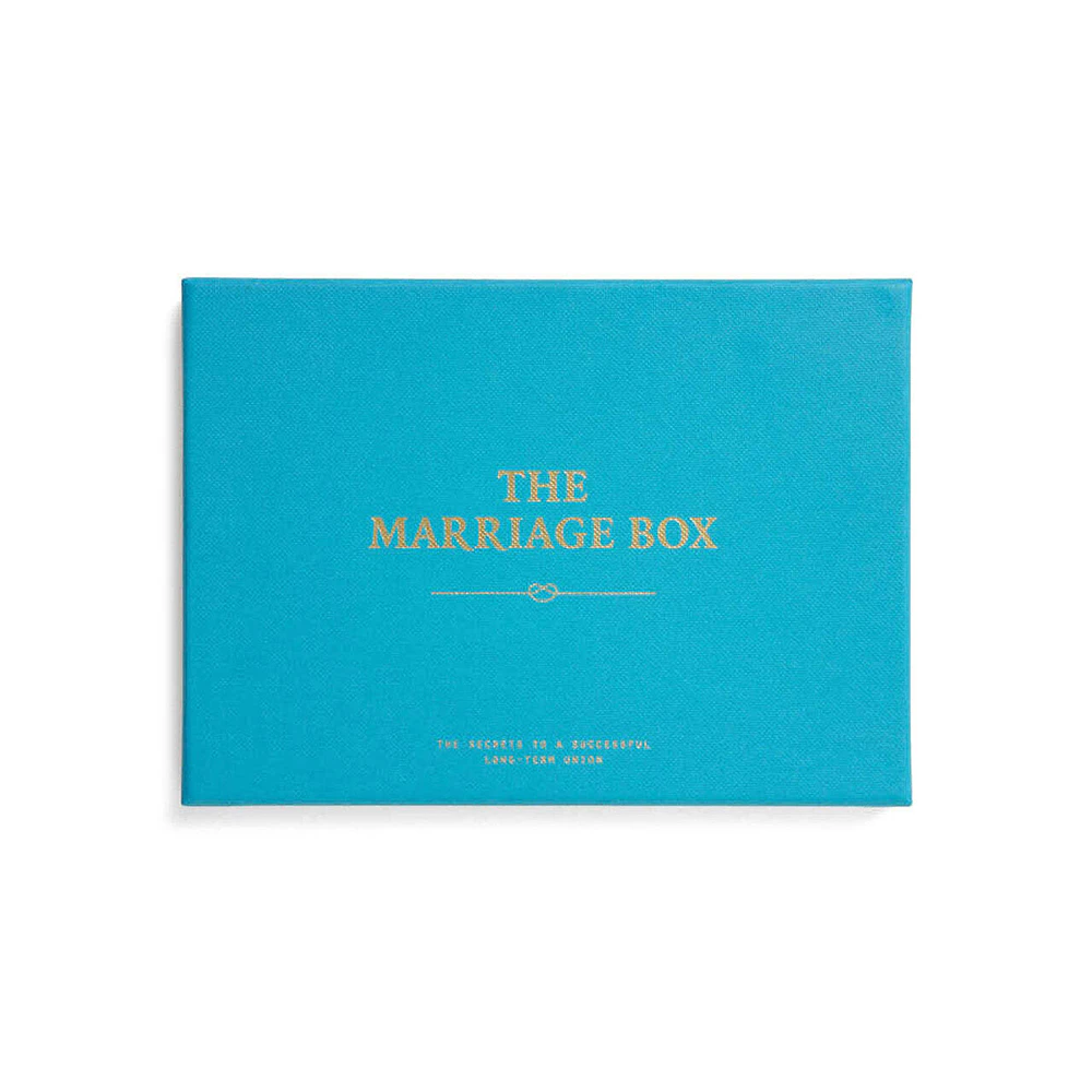 20pc The School Of Life 22cm Paper Cards The Marriage Box Manual Novelty Gift