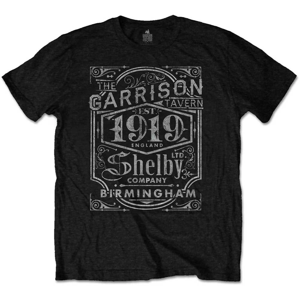 Peaky Blinders - Garrison Pub Men's Large T-Shirt - Black