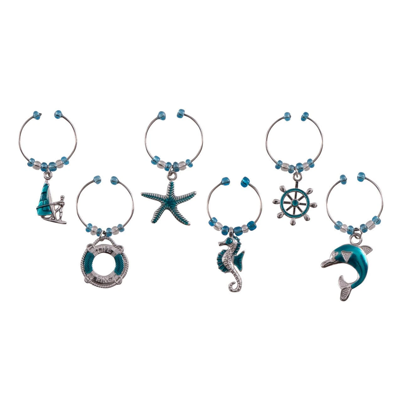 Nautical Wine Charms