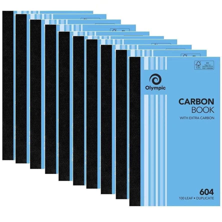 Olympic 604 Duplicate Carbon Book 142783 Pack Of 10