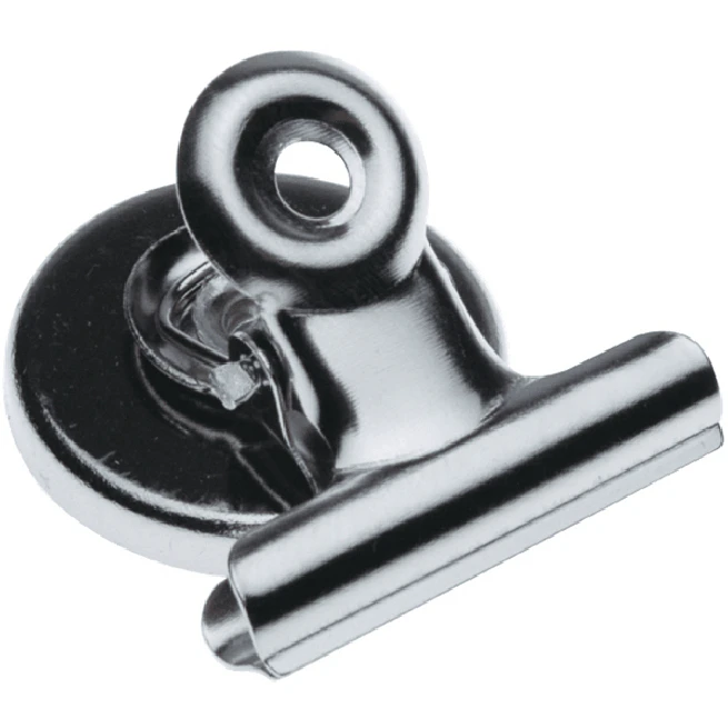 Esselte Bulldog Clip Magnetic Round 31mm Pack 24