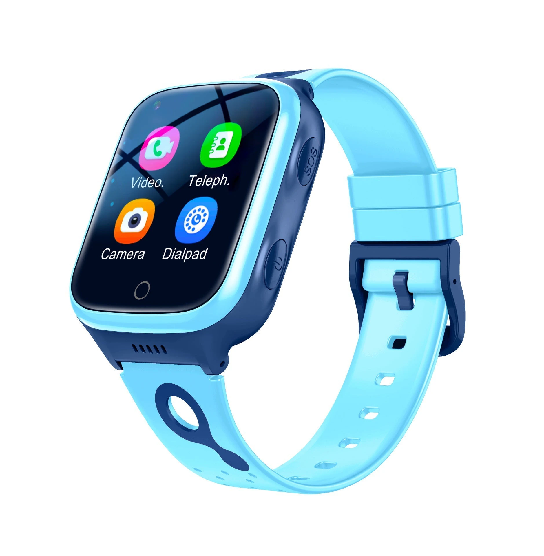 4G Kids Smart Watch Camera SOS LBS Waterproof Call Phone Watches For Boys Girls