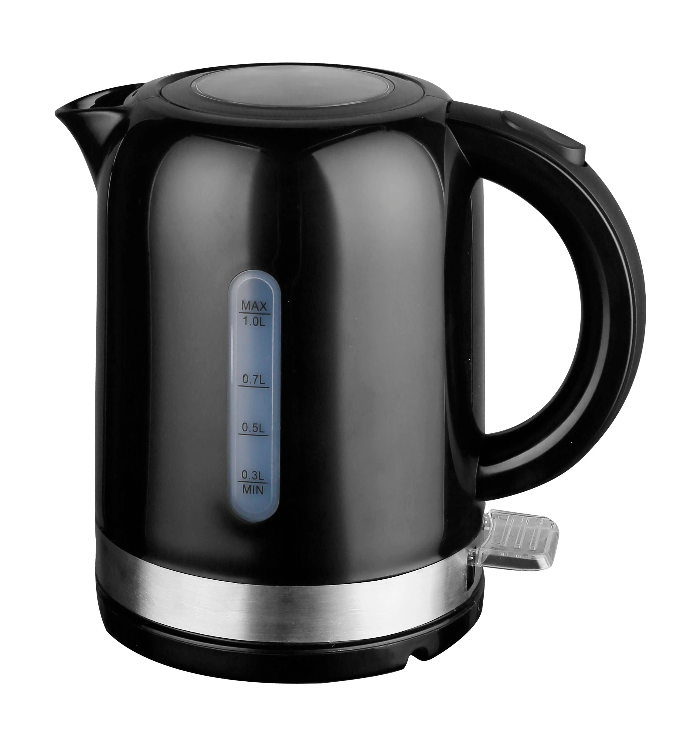 Dolphy Automatic 360o Concealed Heating Electric Kettle 1L - Black