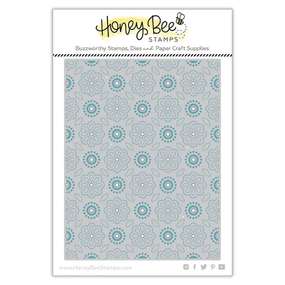 Honey Bee Dies - Delicate Daisy - A2 Cover Plate Base HBDS-DELA2B